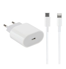 Мережевий Зарядний Пристрій Apple PD 20W iPhone 14 Pro Max 1:1