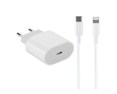 Мережевий Зарядний Пристрій Apple PD 20W iPhone 14 Pro Max 1:1
