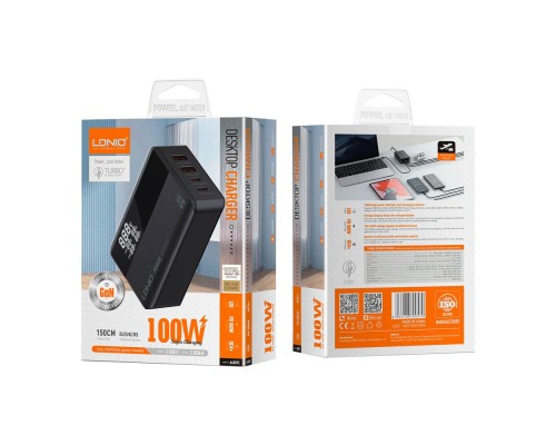 Мережевий Зарядний Пристрій LDNIO A4809C 100W LED