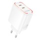 Мережевий Зарядний Пристрій Borofone BA90A 2USB-C PD/QC45W