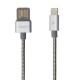 Кабель USB Remax RC-080i Silver Serpent Lightning