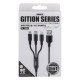 Кабель USB Remax RC-189 Gition 3 in 1 3.1A