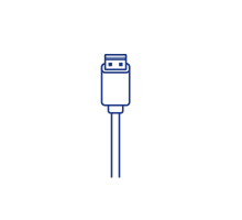 Хаб USB Borofone DH15 6-в-1 Type-C to HDMI+PD+USB3.0+USB2.0+SD+TF(L=0.15M) М'ята упаковка