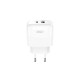 Мережевий Зарядний Пристрій XO L137 1USB-C/1USB PD/QC 20W