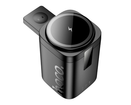 Бездротовий Зарядний Пристрій Hoco CQ20 3-in-1 15W Magnetic (iWatch)