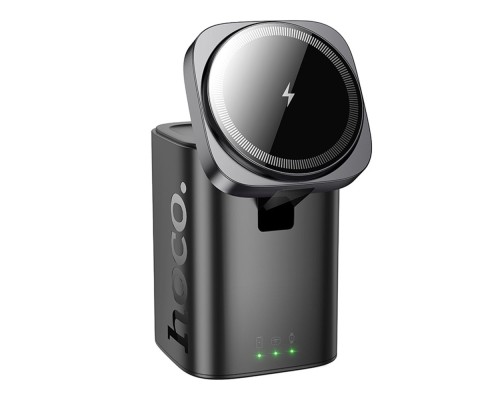 Бездротовий Зарядний Пристрій Hoco CQ20A EU 6-in-1 15W+1USB/2USB-C 65W Magnetic (iWatch)
