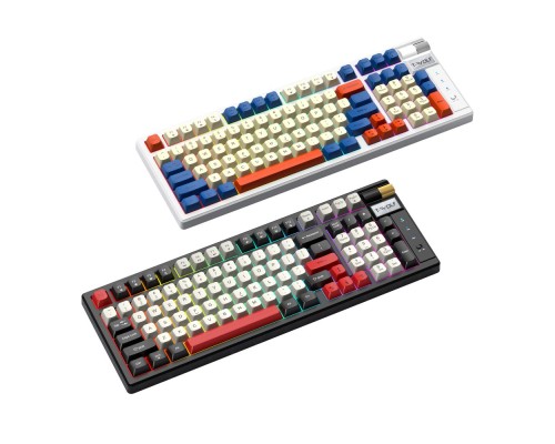 Клавіатура TWolf T70 LED  Red Switch (TypeC+2.4ghz+BT)