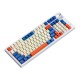 Клавіатура TWolf T70 LED  Red Switch (TypeC+2.4ghz+BT)