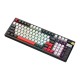 Клавіатура TWolf T70 LED  Red Switch (TypeC+2.4ghz+BT)