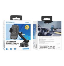 Автотримач Borofone BH203 Blue Charm Wireless 15W М'ята упаковка