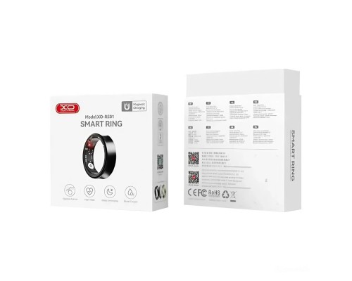 Смарт-кільце XO Smart Ring RS01 размер 10 (19,8mm)