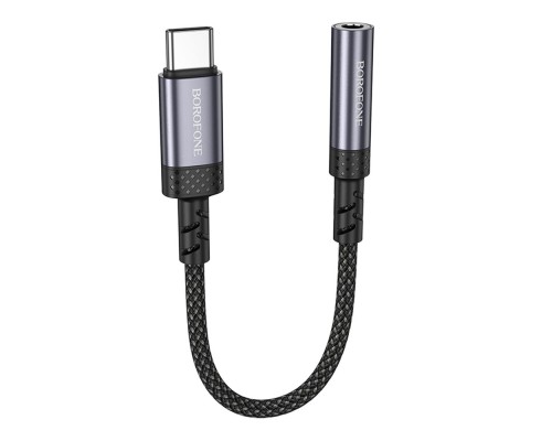 Перехідник Borofone BV24 Type-C to AUX 3.5mm (female) 15cm