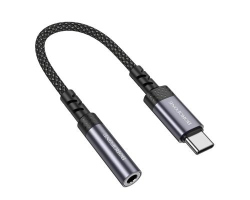Перехідник Borofone BV24 Type-C to AUX 3.5mm (female) 15cm
