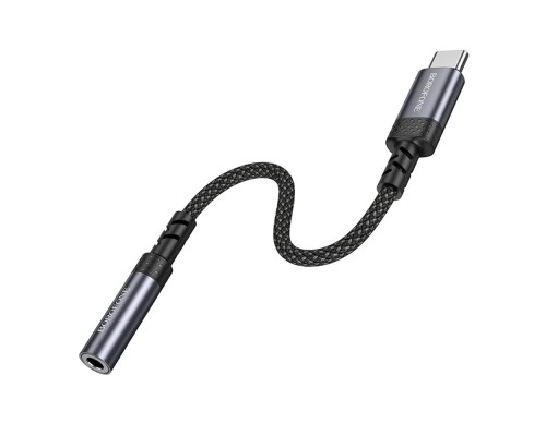 Перехідник Borofone BV24 Type-C to AUX 3.5mm (female) 15cm