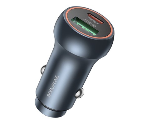 Автомобільний Зарядний Пристрій Borofone BZ32B 1USB/1USB-C QC/PD48W
