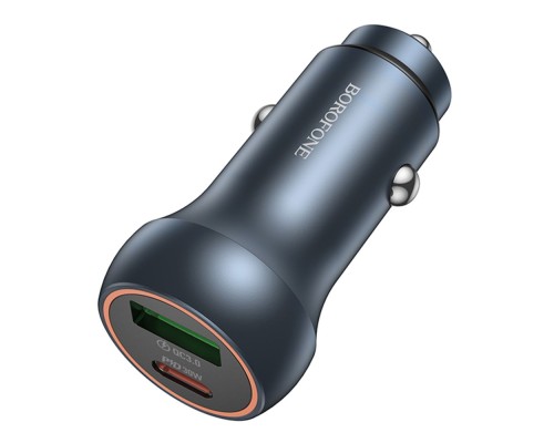 Автомобільний Зарядний Пристрій Borofone BZ32B 1USB/1USB-C QC/PD48W