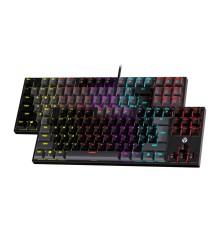 Клавіатура Ігрова Fantech ATOM MK876V2 Blue Switch