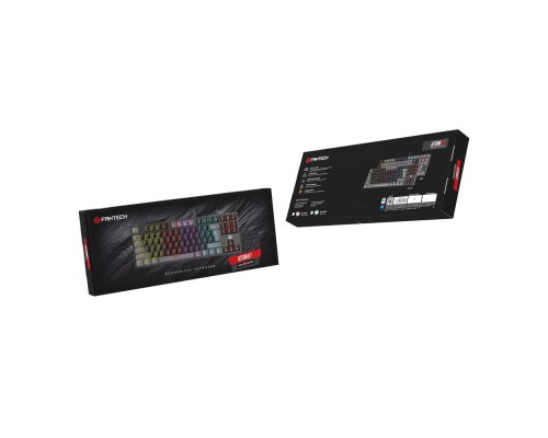 Клавіатура Ігрова Fantech ATOM MK876V2 Blue Switch