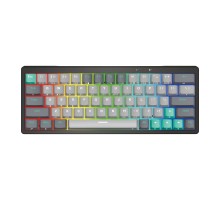 Клавіатура Ігрова бездротова Fantech PRO63 MK912 (Wired, BT, 2.4Ghz) Blue Switch