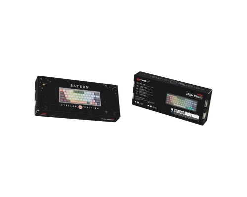 Клавіатура Ігрова бездротова Fantech PRO63 MK912 (Wired, BT, 2.4Ghz) Blue Switch