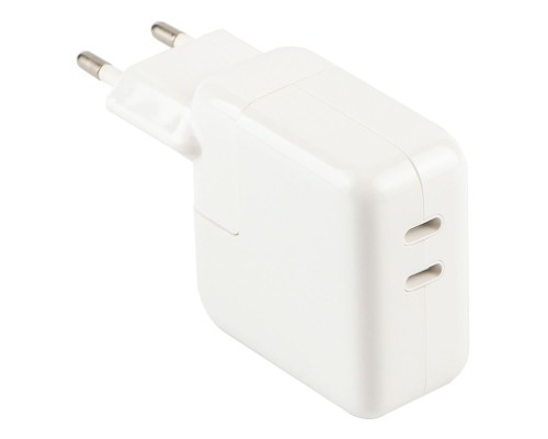 Мережевий Зарядний Пристрій Apple Dual Type‑C PD25W+PD25W Total 50W 1:1 Мережевий Зарядний Пристрій Apple Dual Type‑C PD25W+PD25W Total 50W 1:1