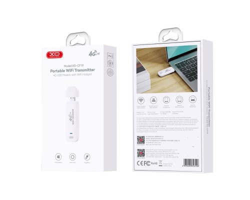Модем XO CF19 Portable Mobile WiFi Transmitter (free sim)