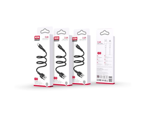 Кабель XO NB230 Rock Series Micro 2.4A М'ята упаковка