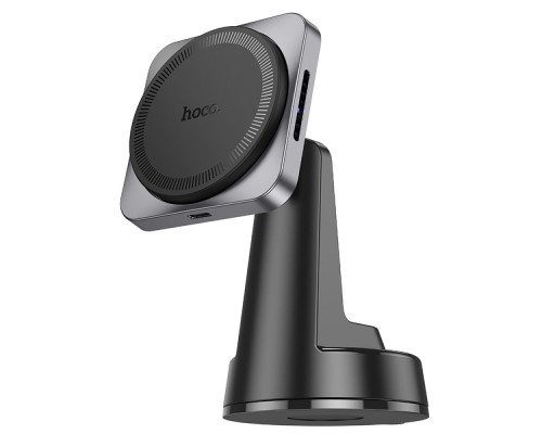 Автотримач Hoco HW16 Magnetic Wireless 15W Автотримач Hoco HW16 Magnetic Wireless 15W