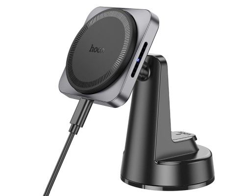 Автотримач Hoco HW16 Magnetic Wireless 15W Автотримач Hoco HW16 Magnetic Wireless 15W