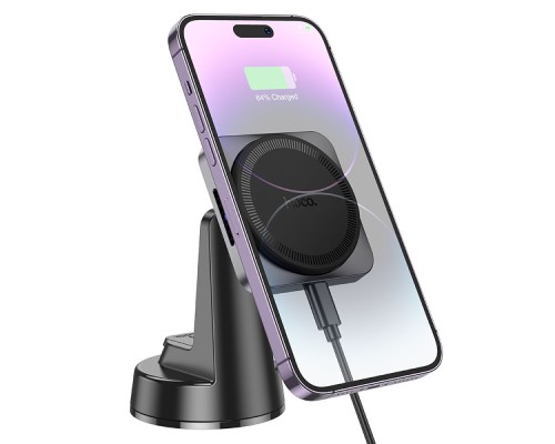 Автотримач Hoco HW16 Magnetic Wireless 15W Автотримач Hoco HW16 Magnetic Wireless 15W