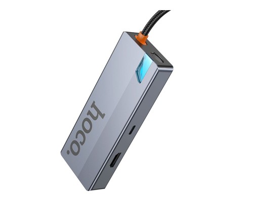 Хаб USB Hoco HB50 Type-C 5-in-1 (HDTV+PD+USB3.0*3)