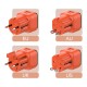 Мережевий Зарядний Пристрій LDNIO Q2420 GAN 45W+Type-C to Type-C