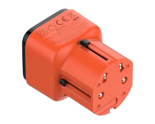 Мережевий Зарядний Пристрій LDNIO Q2420 GAN 45W+Type-C to Type-C