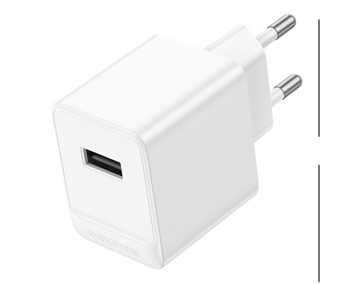 Мережевий Зарядний Пристрій Borofone BAS11A 1USB 2.1A