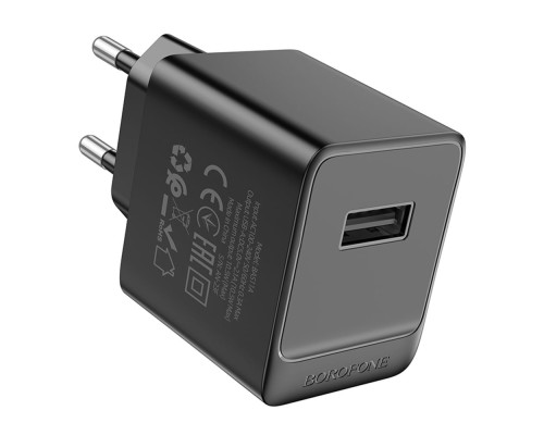 Мережевий Зарядний Пристрій Borofone BAS11A 1USB 2.1A