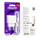 Мережевий Зарядний Пристрій Borofone BAS11A 1USB 2.1A+USB to Micro