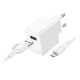 Мережевий Зарядний Пристрій Borofone BAS11A 1USB 2.1A+USB to Micro