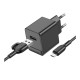 Мережевий Зарядний Пристрій Borofone BAS11A 1USB 2.1A+USB to Micro