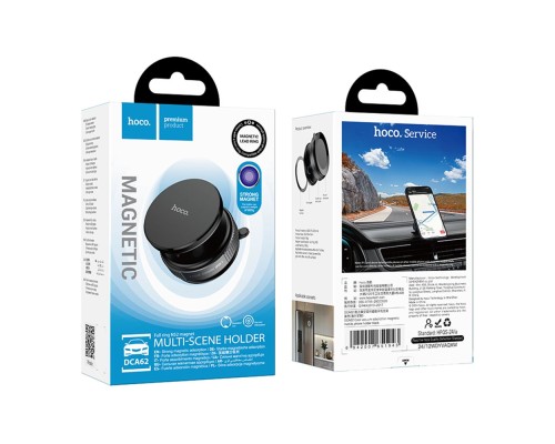 Автотримач Hoco DCA62 Magnetic/Vacuum