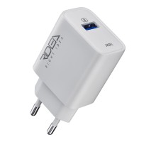 Мережевий Зарядний Пристрій Ridea RW-18120 Rapid 1USB QC 18W