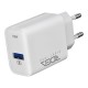 Мережевий Зарядний Пристрій Ridea RW-18120 Rapid 1USB QC 18W