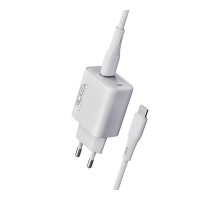 Мережевий Зарядний Пристрій Ridea RW-18121 Rapid 1USB QC 18W+Type-C