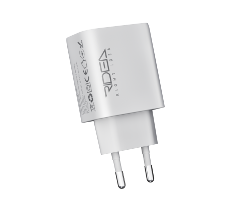 Мережевий Зарядний Пристрій Ridea RW-20120 Rapid Pro 1USB-C QC/PD 20W