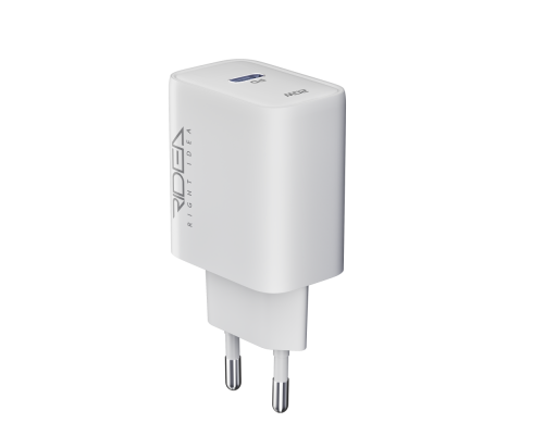 Мережевий Зарядний Пристрій Ridea RW-20120 Rapid Pro 1USB-C QC/PD 20W