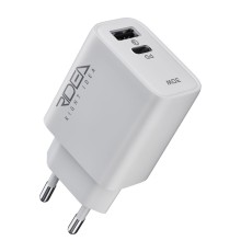 Мережевий Зарядний Пристрій Ridea RW-30120 Turbo 1USB/1USB-C QC/PD 30W