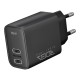 Мережевий Зарядний Пристрій Ridea RW-36120 Turbo Pro 2USB-C QC/PD 36W
