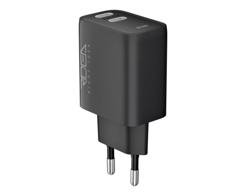 Мережевий Зарядний Пристрій Ridea RW-36120 Turbo Pro 2USB-C QC/PD 36W