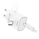 Мережевий Зарядний Пристрій Hoco C143A 1USB-C PD/QC 20W+Type-C to Type-C