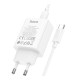 Мережевий Зарядний Пристрій Hoco C143A 1USB-C PD/QC 20W+Type-C to Type-C