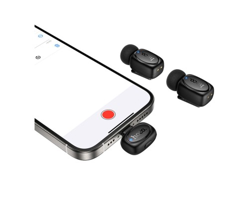 Мікрофон Петличний Бездротовий Hoco L19 Graceful iP/Type-C